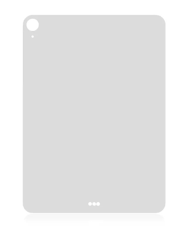 Zadní skin pro iPad 5 (2017) / iPad 6 (2018) (verze Cellular) (stříbrná)