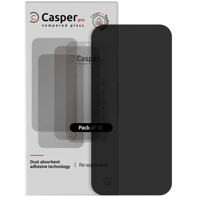 Ochranné sklo Casper Pro pro iPhone Air (balení 10 ks) (privátní)