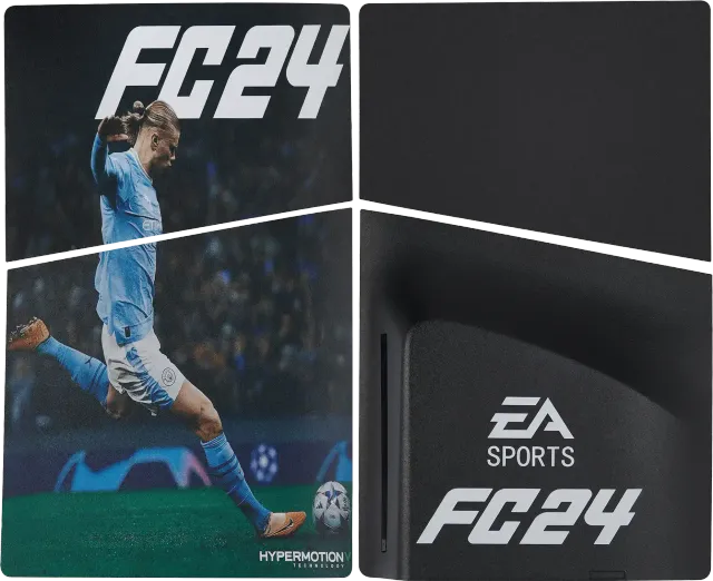 Kryty konzole (Top & Bottom) pro Sony PlayStation 5 Slim Disc Edition (EA Sport FC24 FIFA)