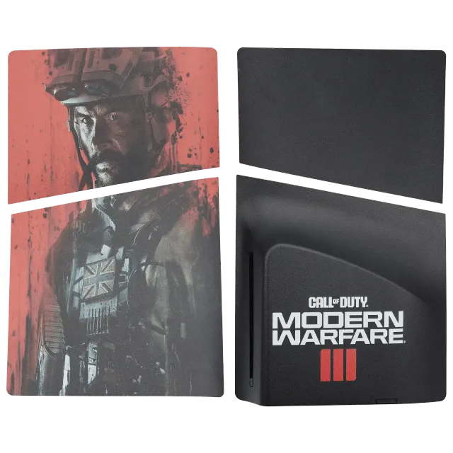 Kryty konzole (Top & Bottom) pro Sony PlayStation 5 Slim Disc Edition (Call of Duty: Modern Warfare III)
