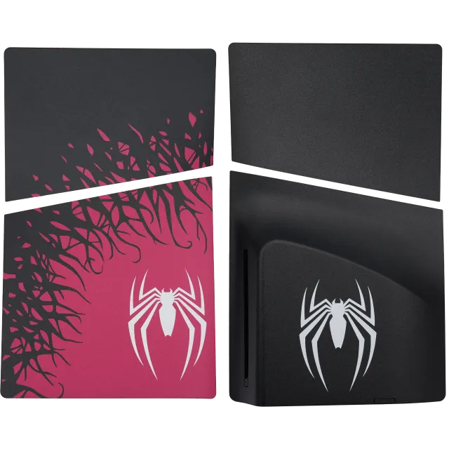 Kryty konzole (Top & Bottom) pro Sony PlayStation 5 Slim Disc Edition (Spider-Man)