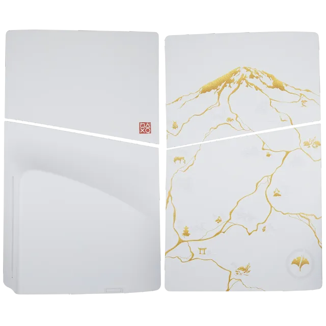 Kryty konzole (Top & Bottom) pro PlayStation 5 Slim (verze s mechanikou) (Ghost Of Yotei)