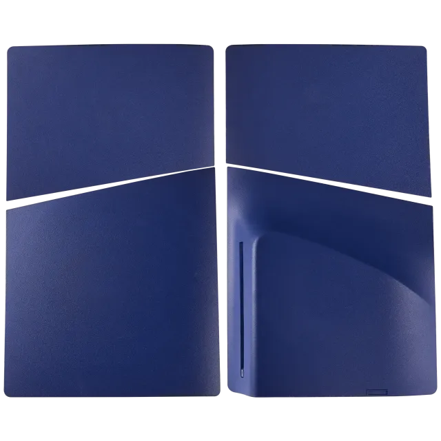 Kryty konzole (Top & Bottom) pro Sony PlayStation 5 Slim Disc Edition (Deep Purple Blue)