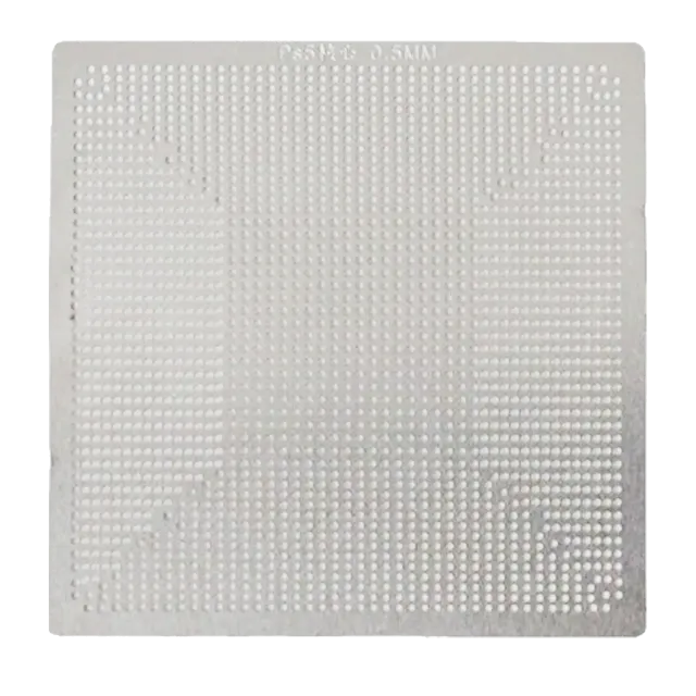 Šablona pro reballing CPU BGA pro PlayStation 5 (CXD90060GG) (4.8CM)