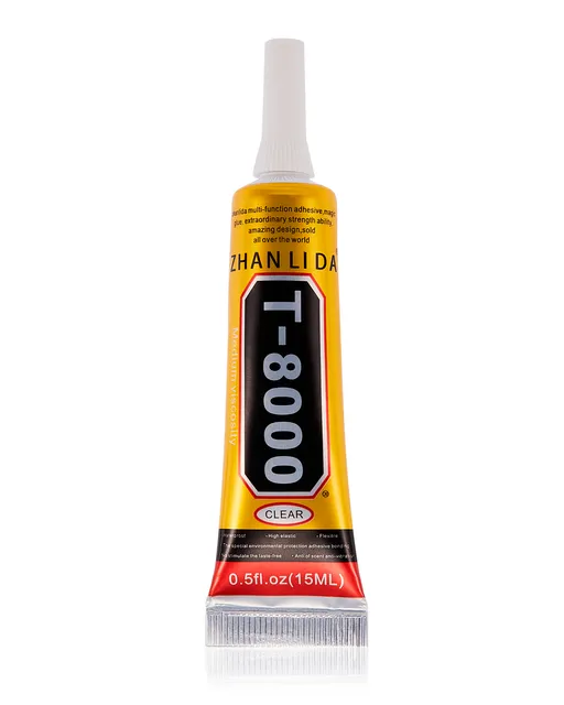 Multi-Purpose lepidlo lepení T8000 (15ml / Clear) (Zhanlida)