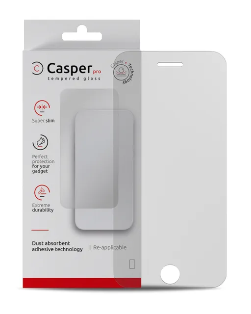 Ochranné sklo Casper Pro pro iPhone 6 Plus / 6S Plus (v krabičce) (matný)