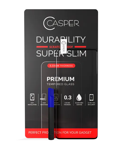 Casper UV tvrzený sklo s lepidlo pro Samsung Galaxy S20 Plus (nekoliduje s krytem) (v krabičce)