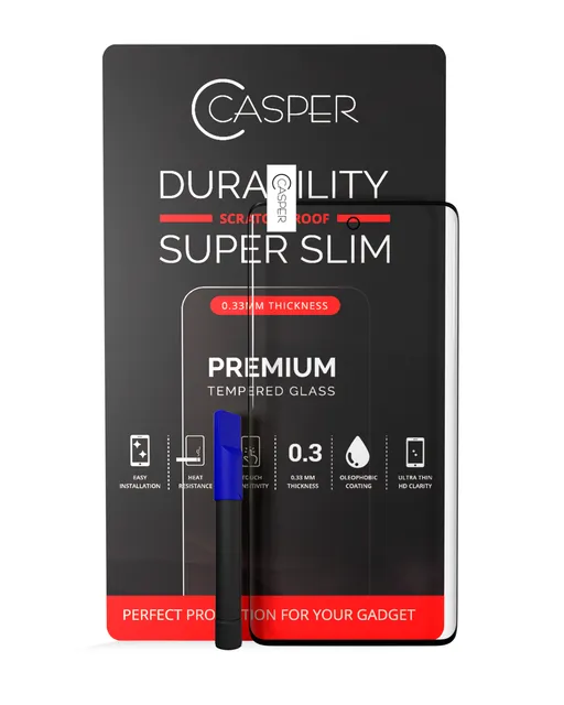 Casper UV tvrzený sklo s lepidlo pro Samsung Galaxy S20 5G (nekoliduje s krytem) (v krabičce)