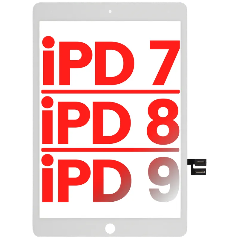 Dotyková vrstva (digitizér) pro iPad 7 (2019) / iPad 8 (2020) / iPad 9 (2021) (Aftermarket Plus) (bílá)