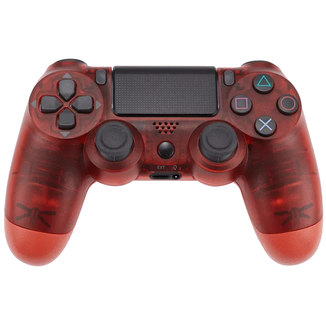 DoubleShock 4 bezdrátový ovladač pro Playstation 4 (Crystal Red)