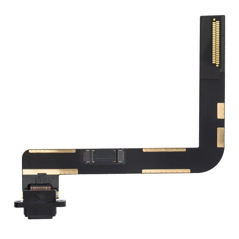Flex kabel nabíjecího konektoru pro iPad 7 (2019) / iPad 8 (2020) / iPad 9 (2021) (černá) (Aftermarket Plus)