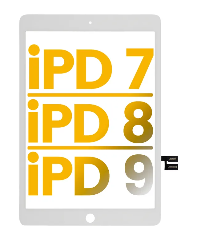 Dotyková vrstva (digitizér) pro iPad 7 (2019) / iPad 8 (2020) / iPad 9 (2021) (Premium) (bílá)