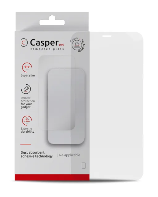Ochranné sklo Casper Pro pro iPhone 12 mini (v krabičce) (průhledné)