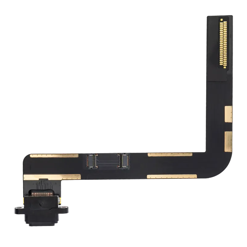 Flex kabel nabíjecího konektoru pro iPad 7 (2019) / iPad 8 (2020) / iPad 9 (2021) (Premium) (černá)