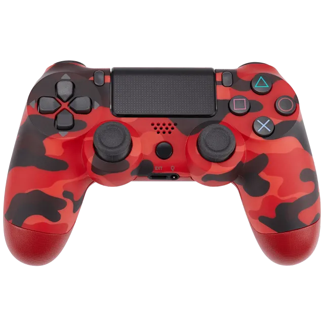 DoubleShock 4 bezdrátový ovladač pro Playstation 4 (Red Camo)