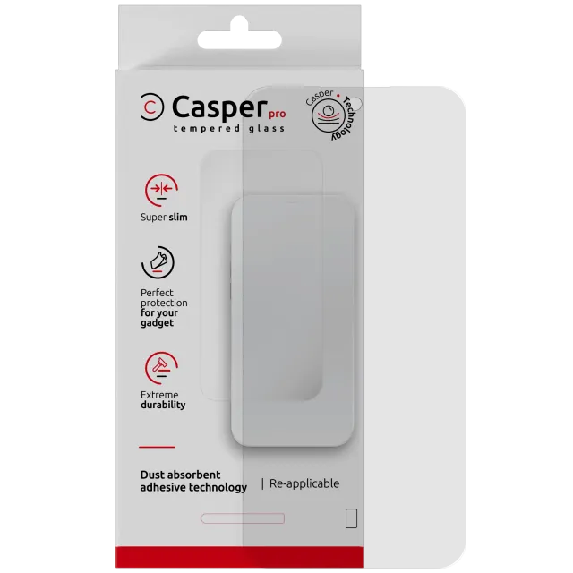 Ochranné sklo Casper Pro pro Samsung Galaxy A37 5G (v krabičce) (průhledné)