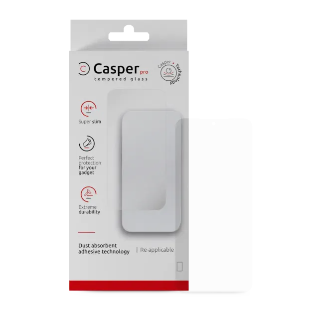 Ochranné sklo Casper Pro pro Google Pixel 9A (v krabičce) (průhledné)