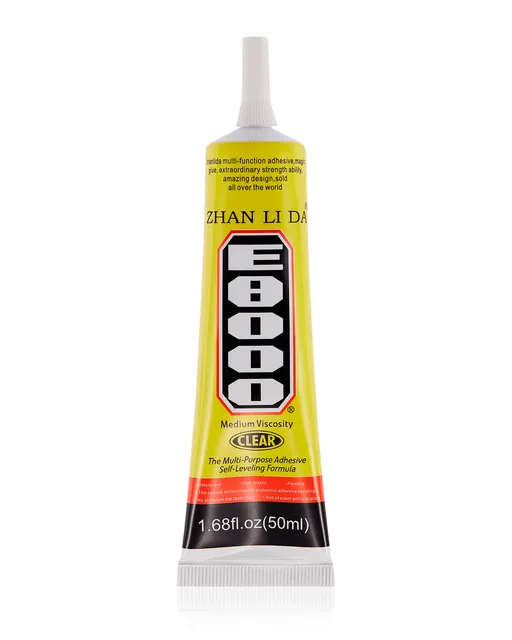 Multi-Purpose lepidlo lepení E8000 (50ml / Clear) (Zhanlida)