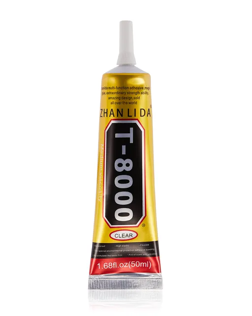 Multi-Purpose lepidlo lepení T8000 (50ml / Clear) (Zhanlida)