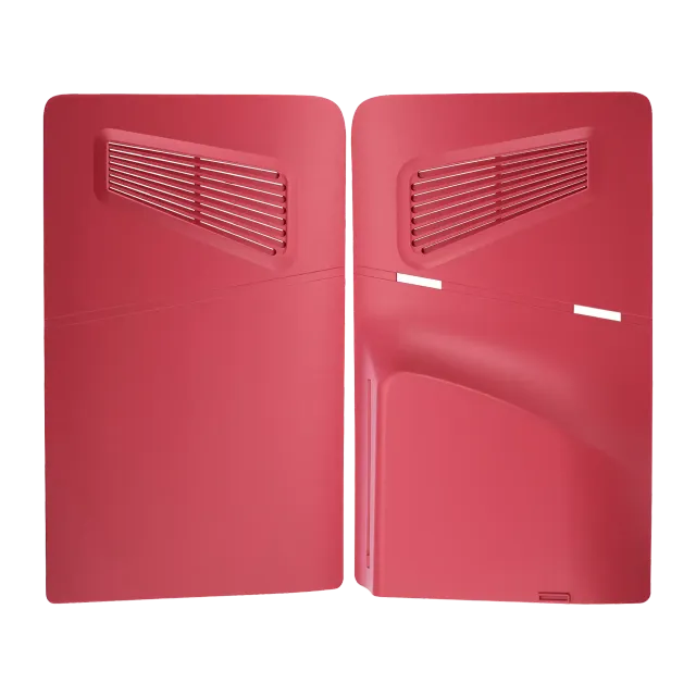 Kryt konzole pro PlayStation 5 Slim (Rose Red) (sada 2 ks)