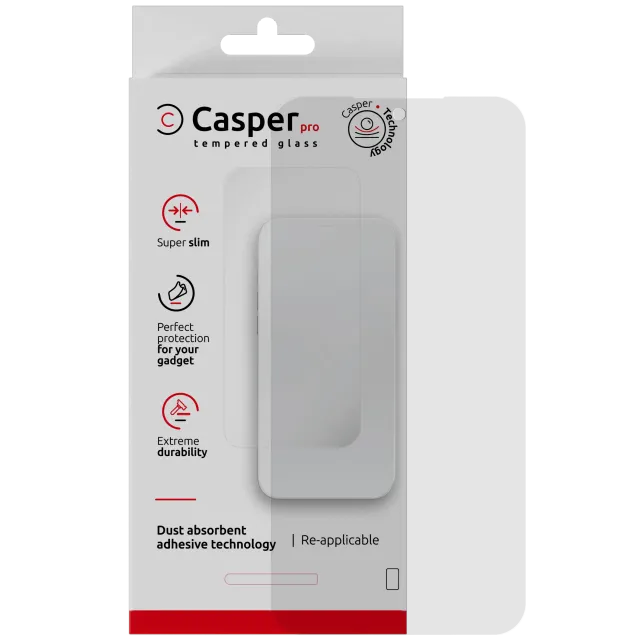 Ochranné sklo Casper Pro pro Samsung Galaxy S22 5G (nekoliduje s krytem) (v krabičce)