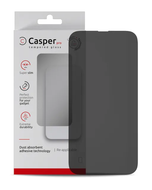 Ochranné sklo Casper Pro pro iPhone 14 Pro Max (v krabičce) (privátní)