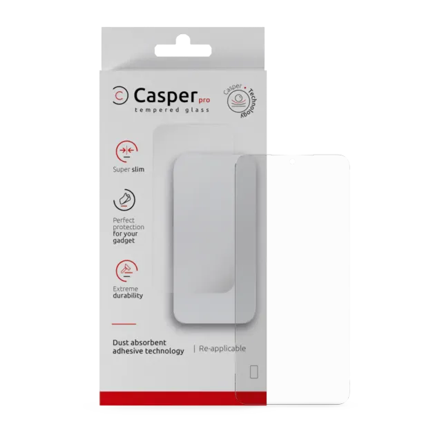 Ochranné sklo Casper Pro pro Samsung Galaxy S25 Edge (v krabičce) (průhledné)