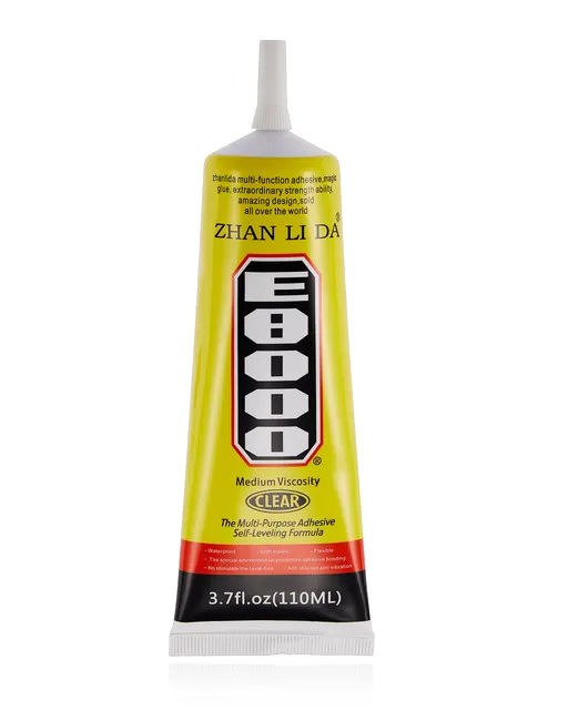 Multi-Purpose lepidlo lepení E8000 (110ml / Clear) (Zhanlida)