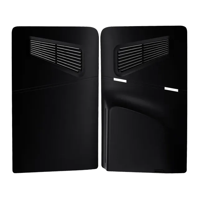 Kryt konzole pro PlayStation 5 Slim (černá) (sada 2 ks)