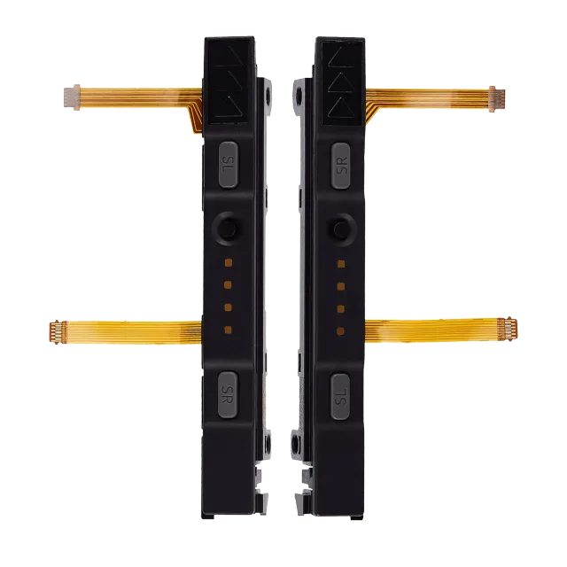Plastový Rail (Right+Left) s flex kabelem pro Nintendo Switch (šedá)