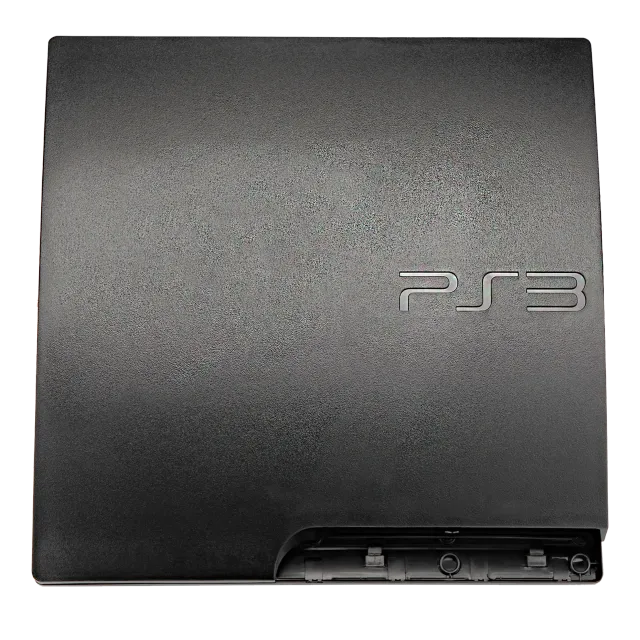 Horní & spodní housing pro PlayStation 3 Slim (černá)