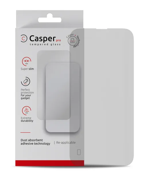 Ochranné sklo Casper Pro pro iPhone 15 / 16 (v krabičce) (matný)