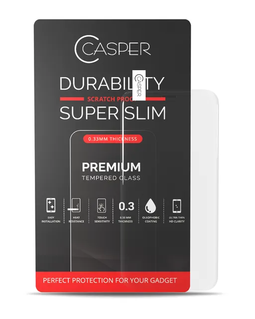 Ochranné sklo Casper pro iPhone 12 mini (v krabičce) (průhledné)