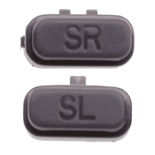 SR a SL přepínač tlačítko pro Nintendo Switch Joy Con ovladač (sada 2 ks) (černá)