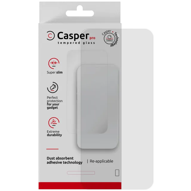 Ochranné sklo Casper Pro pro Moto G57 Power (2026)) / Moto G100s / Moto G67 power (v krabičce) (průhledné)