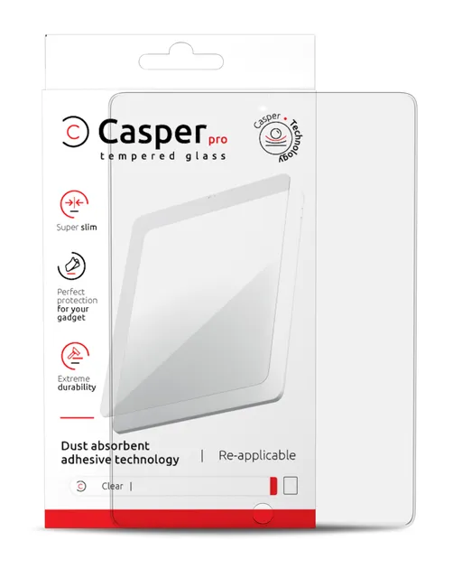 Ochranné sklo Casper Pro pro iPad mini 6 (2021) / mini 7 (2024) (v krabičce) (průhledné)