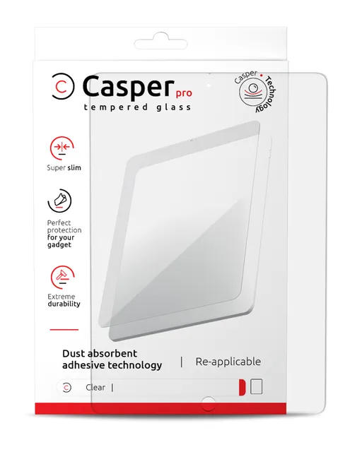 Ochranné sklo Casper Pro pro iPad Pro 10.5 / Air 3 (v krabičce) (průhledné)