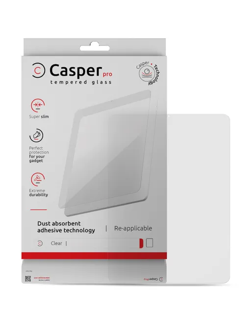 Ochranné sklo Casper Pro pro iPad Pro 13" (2024) (v krabičce) (průhledné)