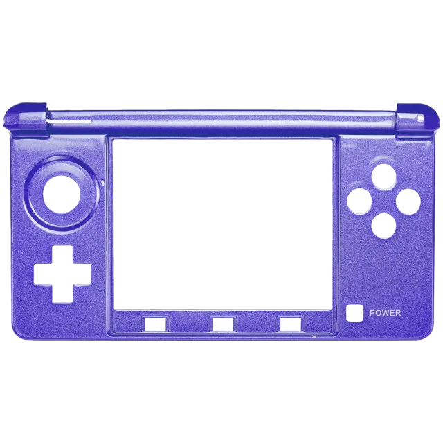 Střední rám (housing) pro Nintendo 3DS (fialová)