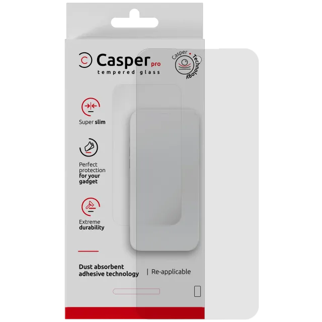 Ochranné sklo Casper Pro pro Motorola Moto G37 / G37 Power / Moto G47 / Moto G57 / G57 Power / Moto G67 Power (v krabičce) (průhledné)