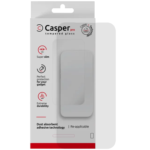 Ochranné sklo Casper Pro pro Motorola Moto G67 / G77 / G87 (v krabičce) (průhledné)
