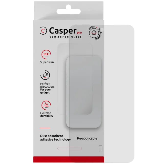 Ochranné sklo Casper Pro pro Samsung Galaxy S26 5G (v krabičce) (průhledné)