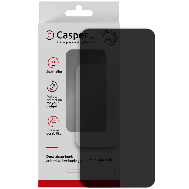 Ochranné sklo Casper Pro pro Samsung Galaxy S25 Plus 5G (v krabičce) (privátní)