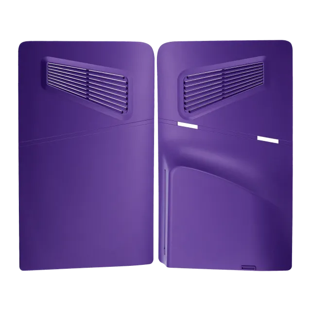 Kryt konzole pro PlayStation 5 Slim (fialová) (sada 2 ks)