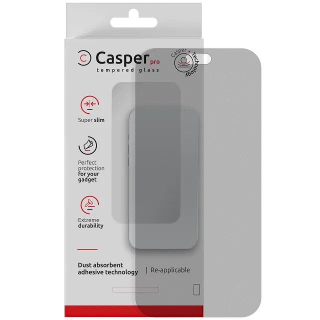 Ochranné sklo Casper Pro pro iPhone 18 Pro Max (v krabičce) (matný)
