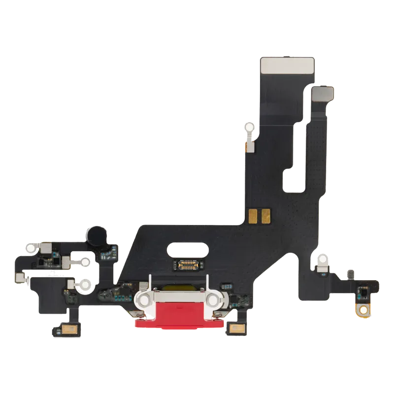 Flex kabel nabíjecího konektoru pro iPhone 11 (Premium) (červená)
