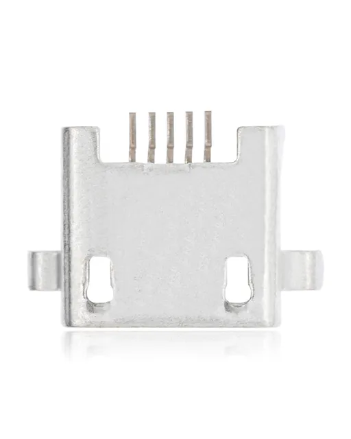 Nabíjecí port pájecí required - 05 Pin - Micro B - 4 Anchor Points (C142)