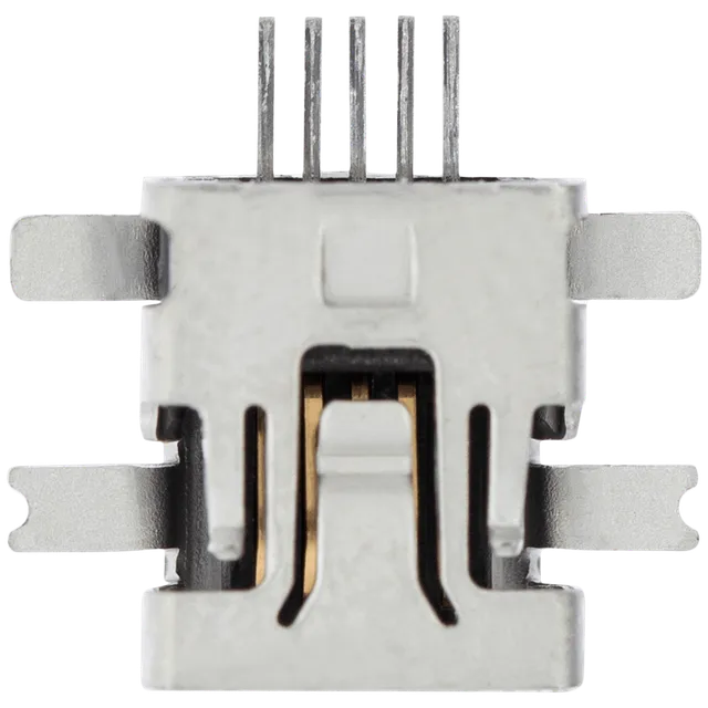 Nabíjecí port pájecí required - 05 Pin - Micro B - 4 Anchor Points (C202)