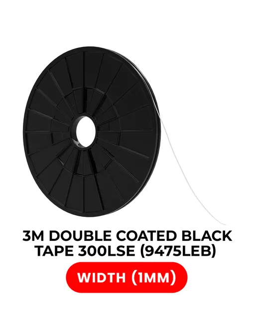 Oboustranný vysoce Strength Polyester páska 300LSE (1MM x 25M) (3M Model # 9475LEB)