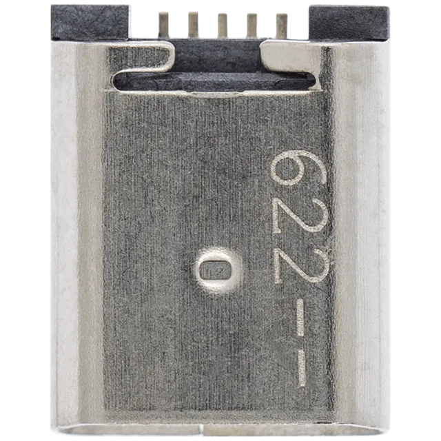 Nabíjecí port pájecí required - 05 Pin - Micro B - 4 Anchor Points (C196)